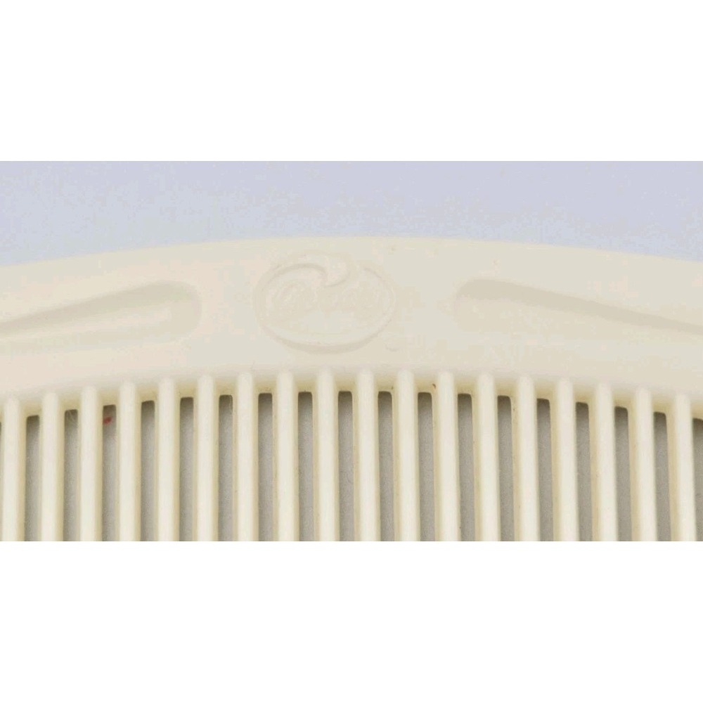 VTG 80s Goody Off-White 8.75" Large Plastic Pocket Hair Comb Old School Prop‎
